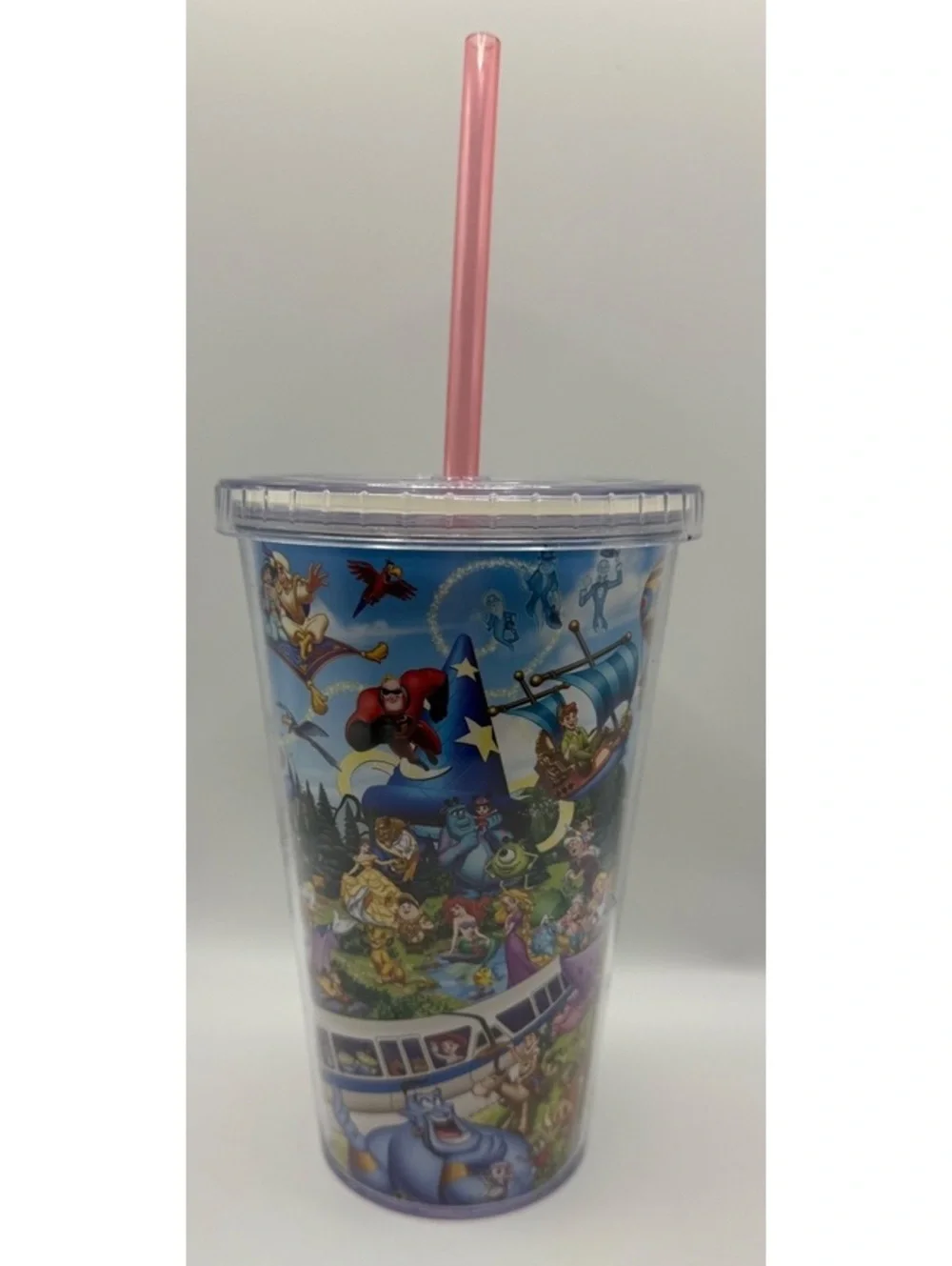 Disney parks Walt Disney World travel tumbler wraparound Disney character